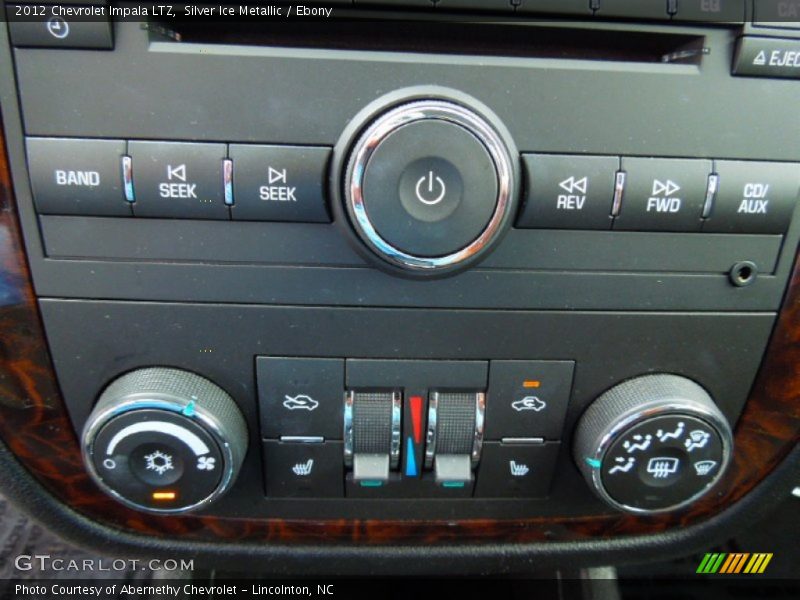 Silver Ice Metallic / Ebony 2012 Chevrolet Impala LTZ