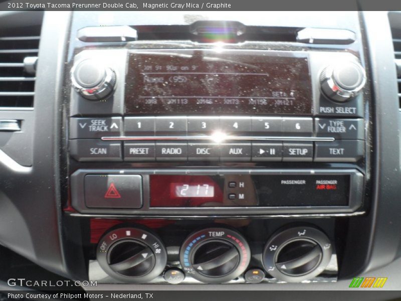 Magnetic Gray Mica / Graphite 2012 Toyota Tacoma Prerunner Double Cab