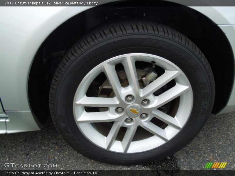 Silver Ice Metallic / Ebony 2012 Chevrolet Impala LTZ