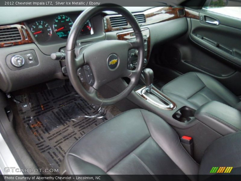 Silver Ice Metallic / Ebony 2012 Chevrolet Impala LTZ