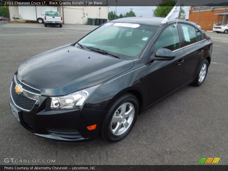 Black Granite Metallic / Jet Black 2011 Chevrolet Cruze LT