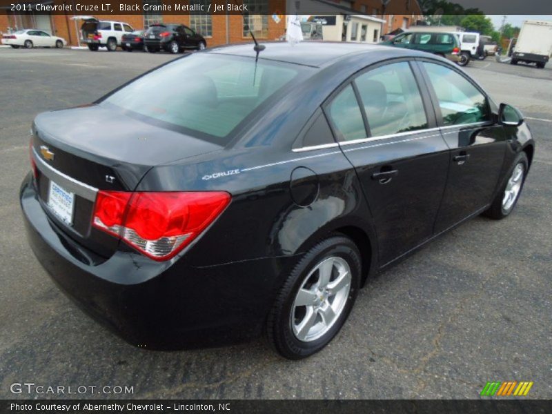 Black Granite Metallic / Jet Black 2011 Chevrolet Cruze LT