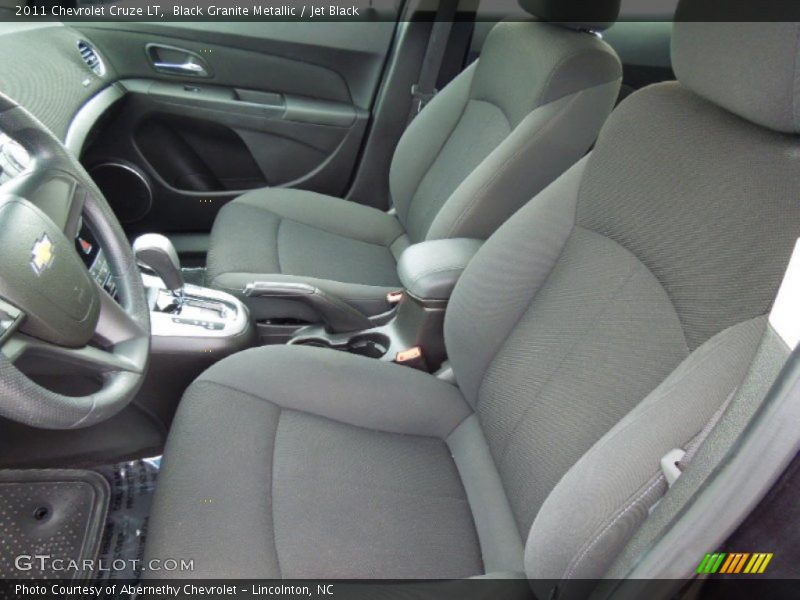 Black Granite Metallic / Jet Black 2011 Chevrolet Cruze LT