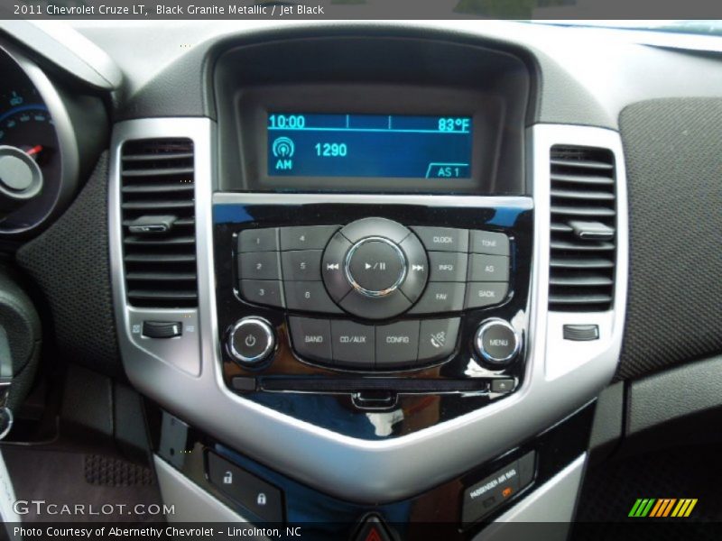 Black Granite Metallic / Jet Black 2011 Chevrolet Cruze LT