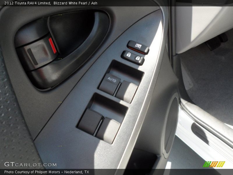 Blizzard White Pearl / Ash 2012 Toyota RAV4 Limited