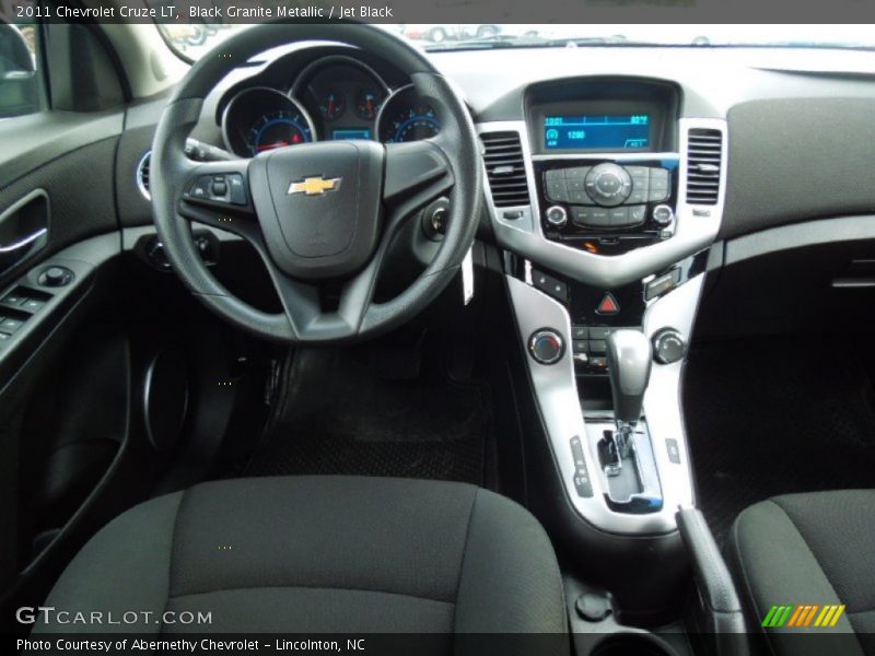 Black Granite Metallic / Jet Black 2011 Chevrolet Cruze LT
