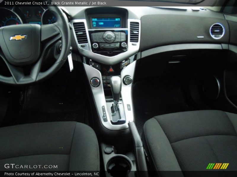 Black Granite Metallic / Jet Black 2011 Chevrolet Cruze LT