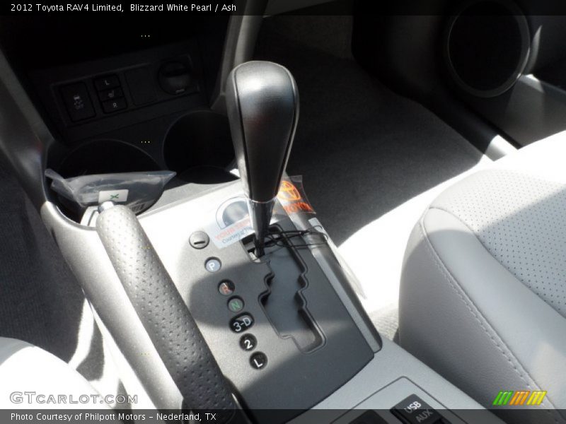 Blizzard White Pearl / Ash 2012 Toyota RAV4 Limited