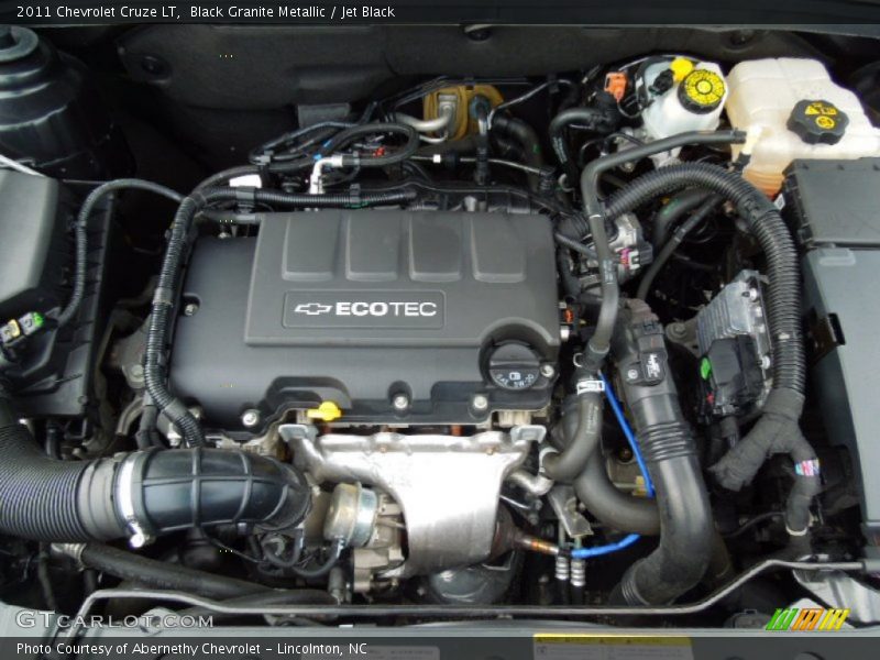 Black Granite Metallic / Jet Black 2011 Chevrolet Cruze LT
