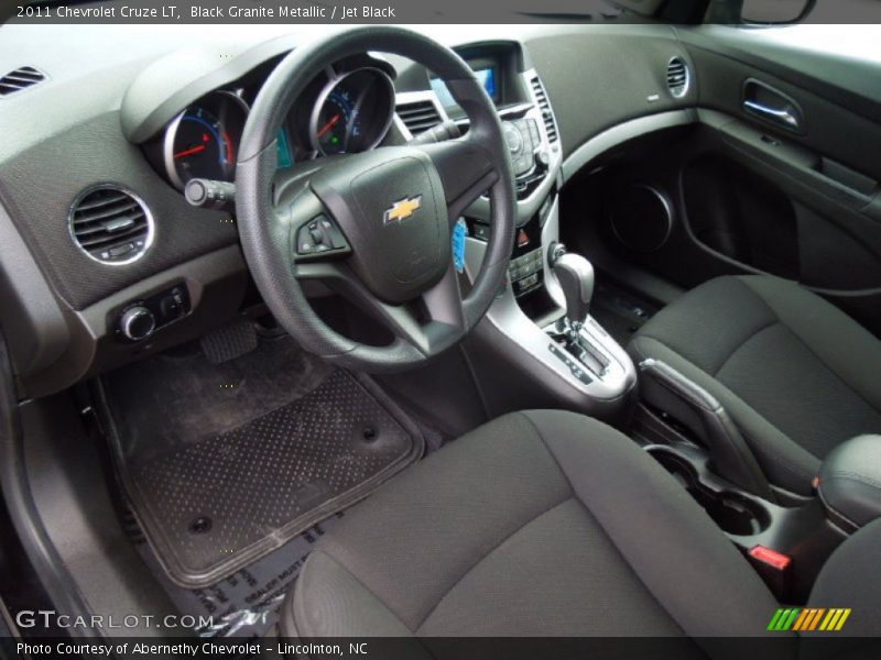 Black Granite Metallic / Jet Black 2011 Chevrolet Cruze LT