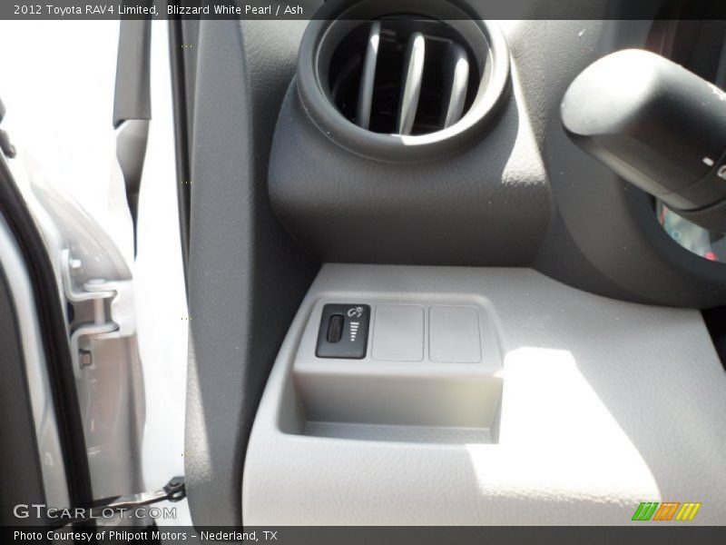 Blizzard White Pearl / Ash 2012 Toyota RAV4 Limited