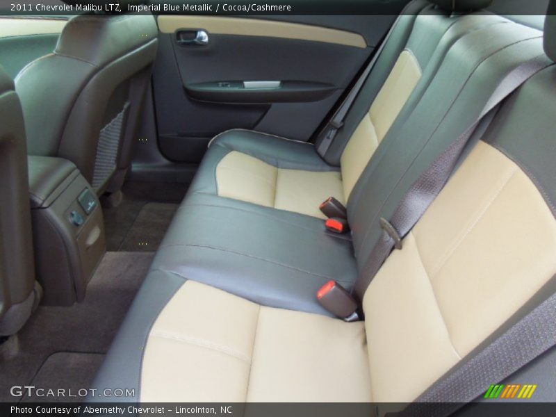 Imperial Blue Metallic / Cocoa/Cashmere 2011 Chevrolet Malibu LTZ