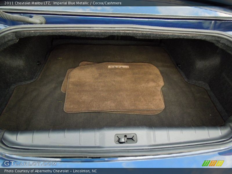 Imperial Blue Metallic / Cocoa/Cashmere 2011 Chevrolet Malibu LTZ