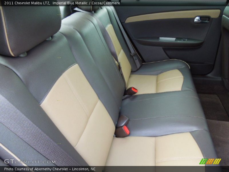 Imperial Blue Metallic / Cocoa/Cashmere 2011 Chevrolet Malibu LTZ