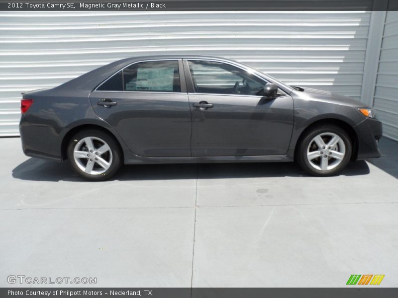 Magnetic Gray Metallic / Black 2012 Toyota Camry SE
