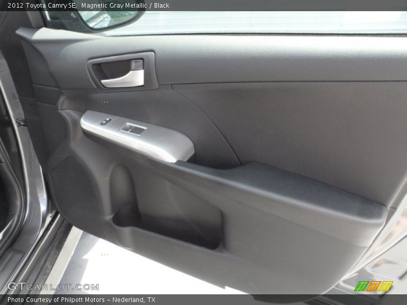 Magnetic Gray Metallic / Black 2012 Toyota Camry SE