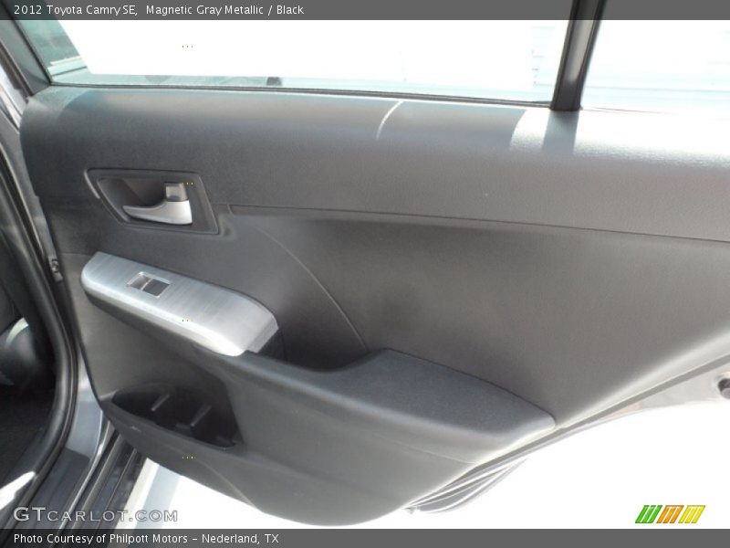 Magnetic Gray Metallic / Black 2012 Toyota Camry SE