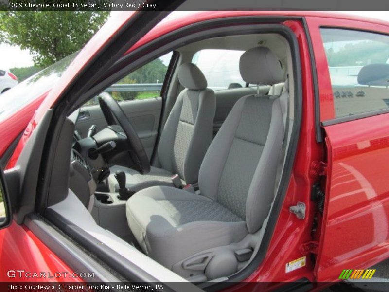 Victory Red / Gray 2009 Chevrolet Cobalt LS Sedan