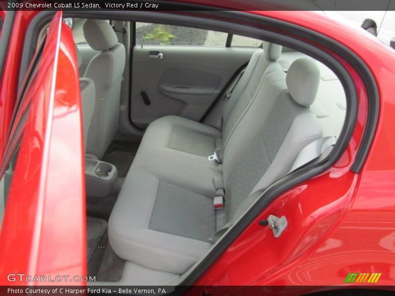 Victory Red / Gray 2009 Chevrolet Cobalt LS Sedan