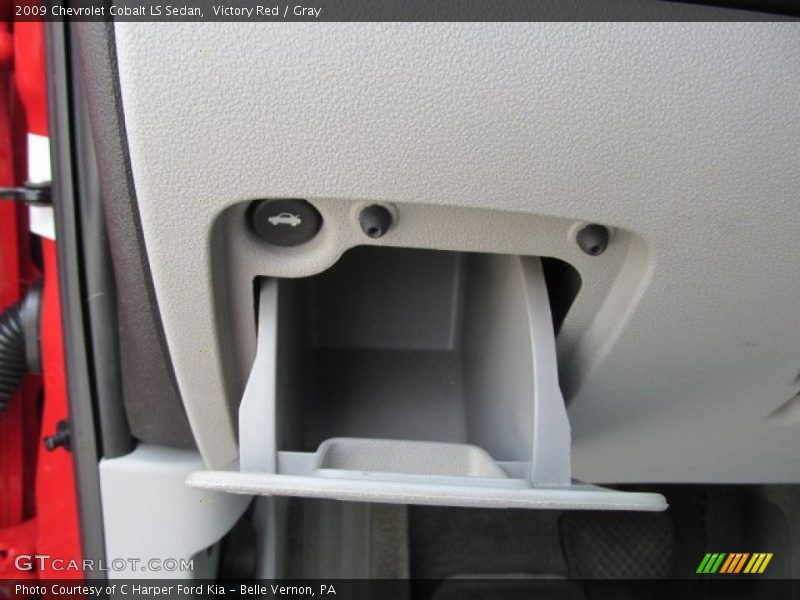 Victory Red / Gray 2009 Chevrolet Cobalt LS Sedan