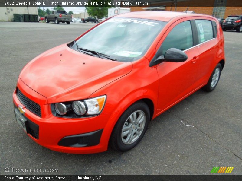 Front 3/4 View of 2012 Sonic LT Hatch