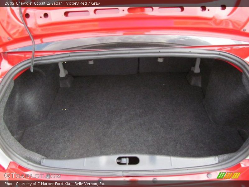 Victory Red / Gray 2009 Chevrolet Cobalt LS Sedan