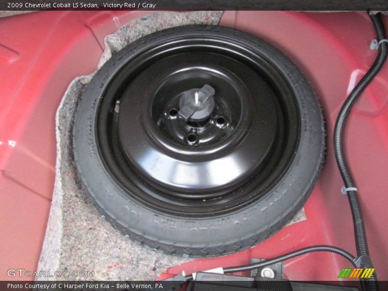 Victory Red / Gray 2009 Chevrolet Cobalt LS Sedan