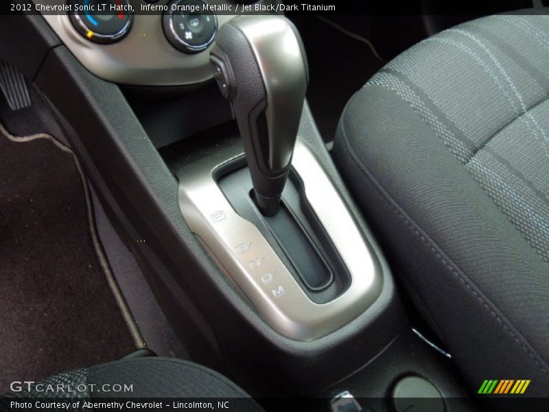  2012 Sonic LT Hatch 6 Speed Automatic Shifter