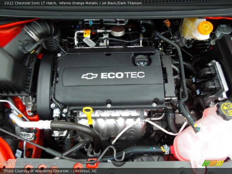  2012 Sonic LT Hatch Engine - 1.8 Liter DOHC 16-Valve VVT 4 Cylinder