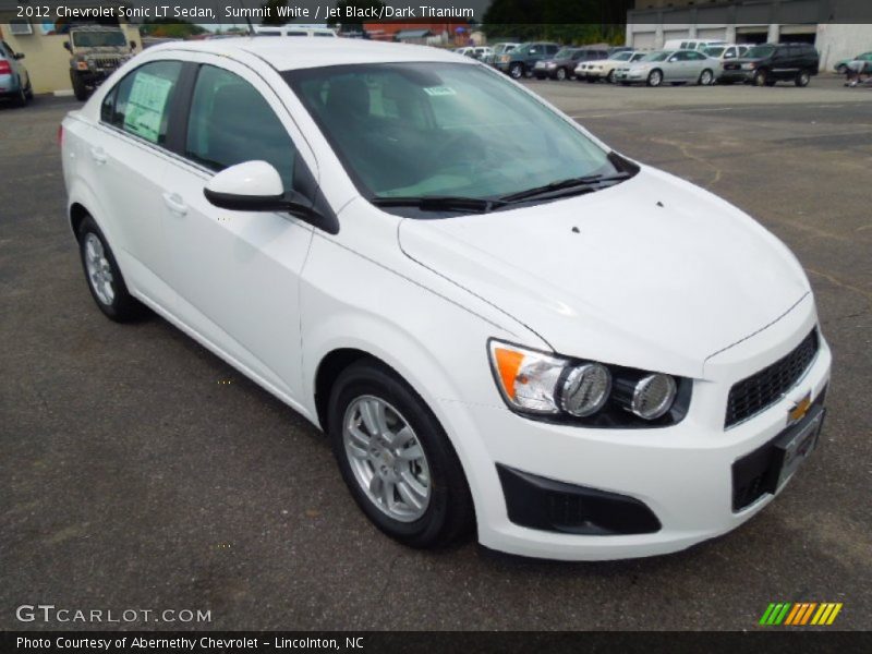 Front 3/4 View of 2012 Sonic LT Sedan