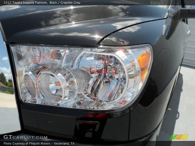 Black / Graphite Gray 2012 Toyota Sequoia Platinum