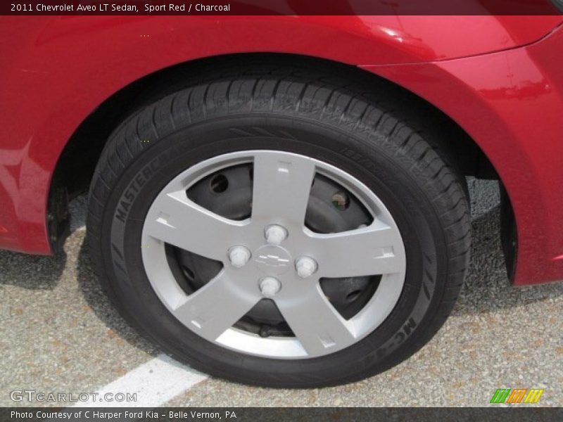 Sport Red / Charcoal 2011 Chevrolet Aveo LT Sedan