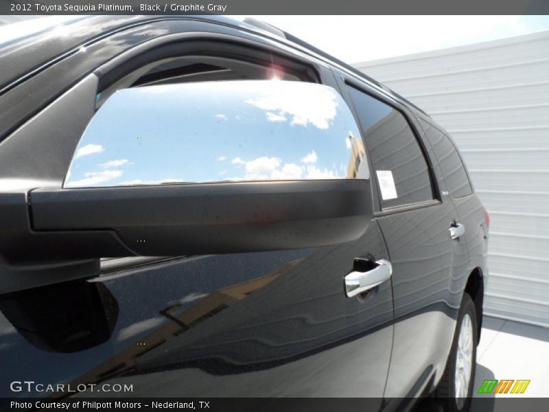 Black / Graphite Gray 2012 Toyota Sequoia Platinum
