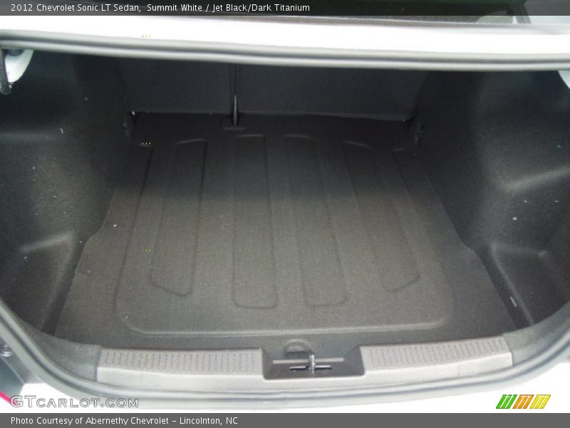 Summit White / Jet Black/Dark Titanium 2012 Chevrolet Sonic LT Sedan