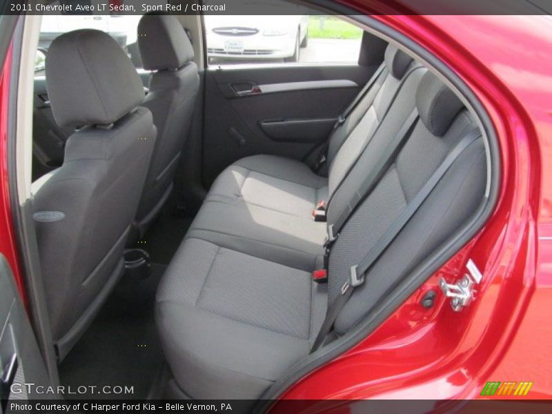 Sport Red / Charcoal 2011 Chevrolet Aveo LT Sedan