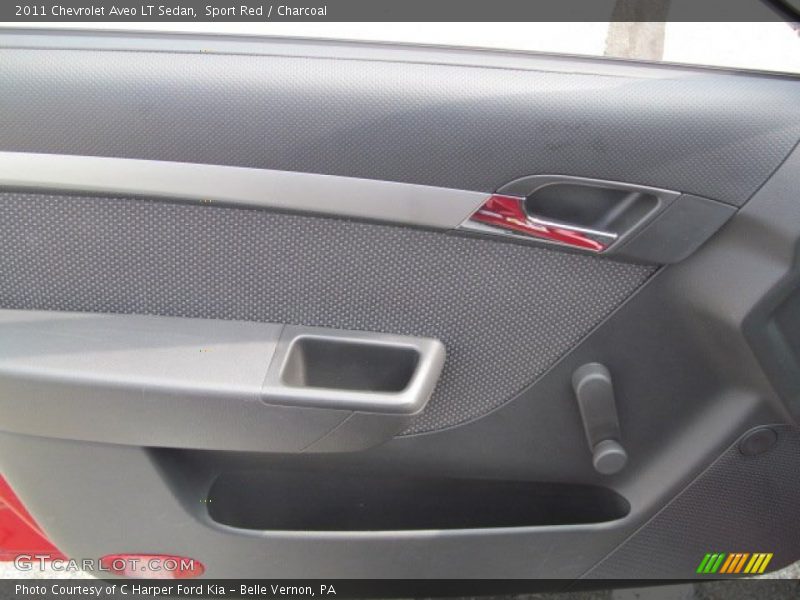 Sport Red / Charcoal 2011 Chevrolet Aveo LT Sedan