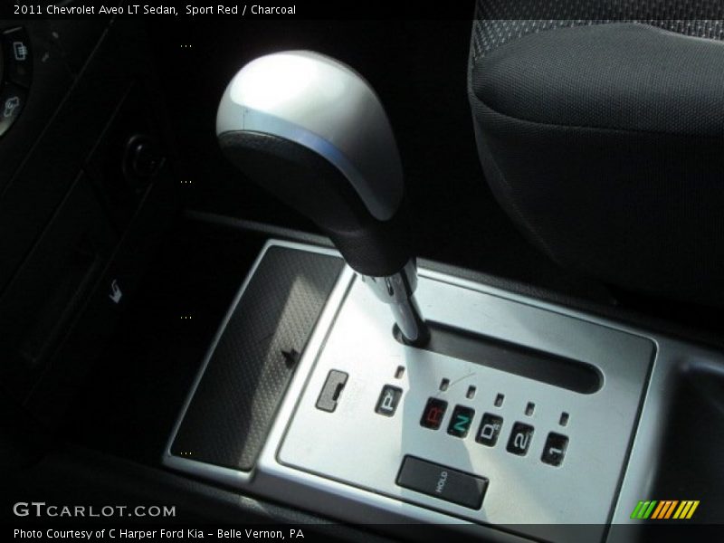 Sport Red / Charcoal 2011 Chevrolet Aveo LT Sedan