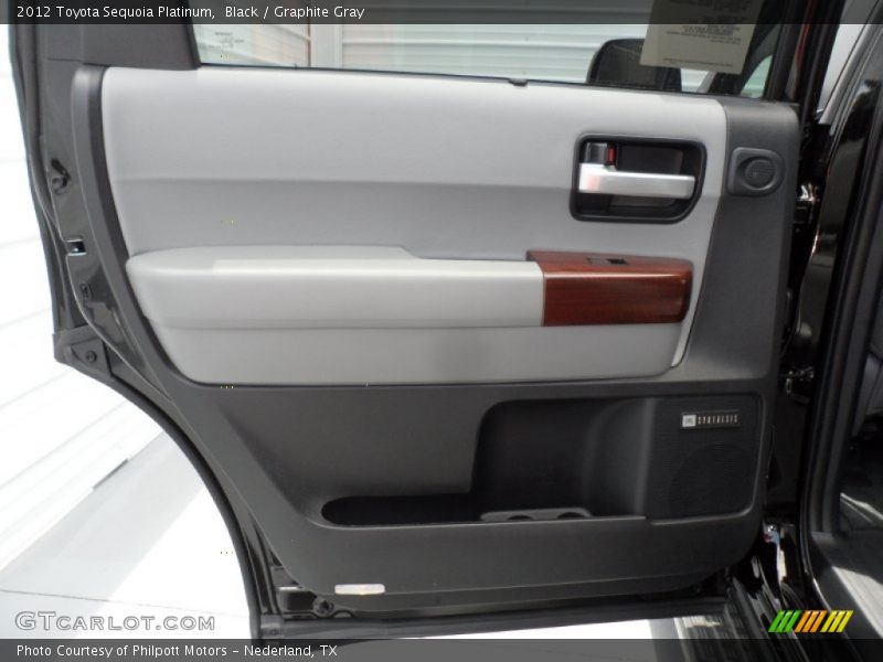 Black / Graphite Gray 2012 Toyota Sequoia Platinum
