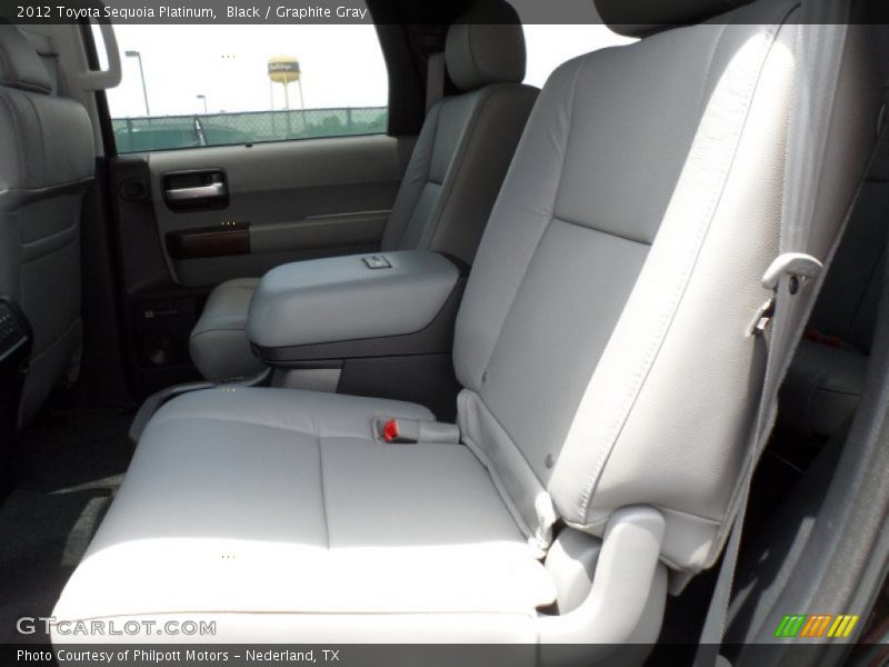 Black / Graphite Gray 2012 Toyota Sequoia Platinum