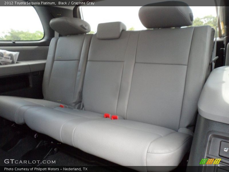 Black / Graphite Gray 2012 Toyota Sequoia Platinum