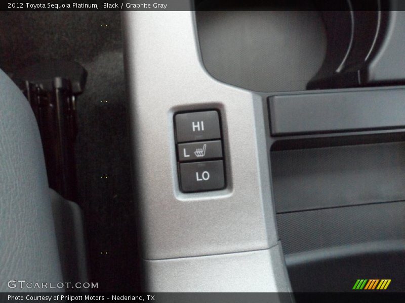 Black / Graphite Gray 2012 Toyota Sequoia Platinum
