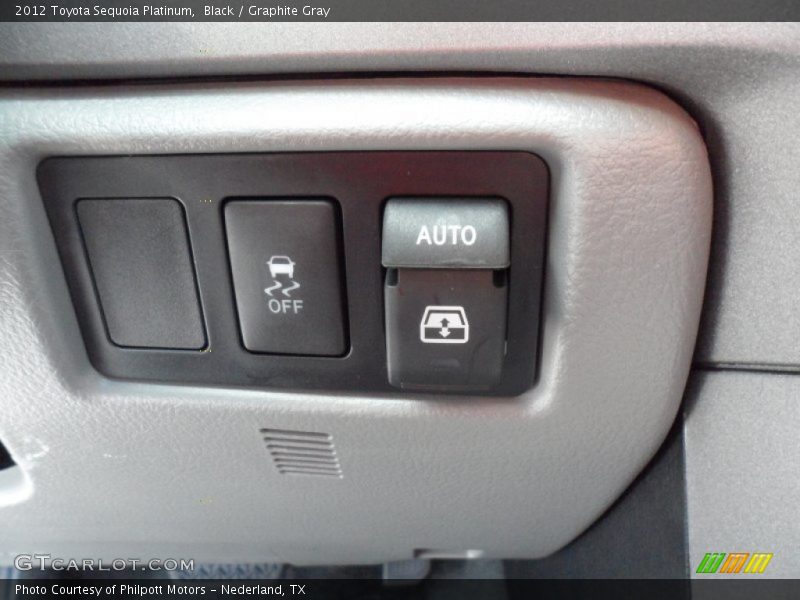 Black / Graphite Gray 2012 Toyota Sequoia Platinum