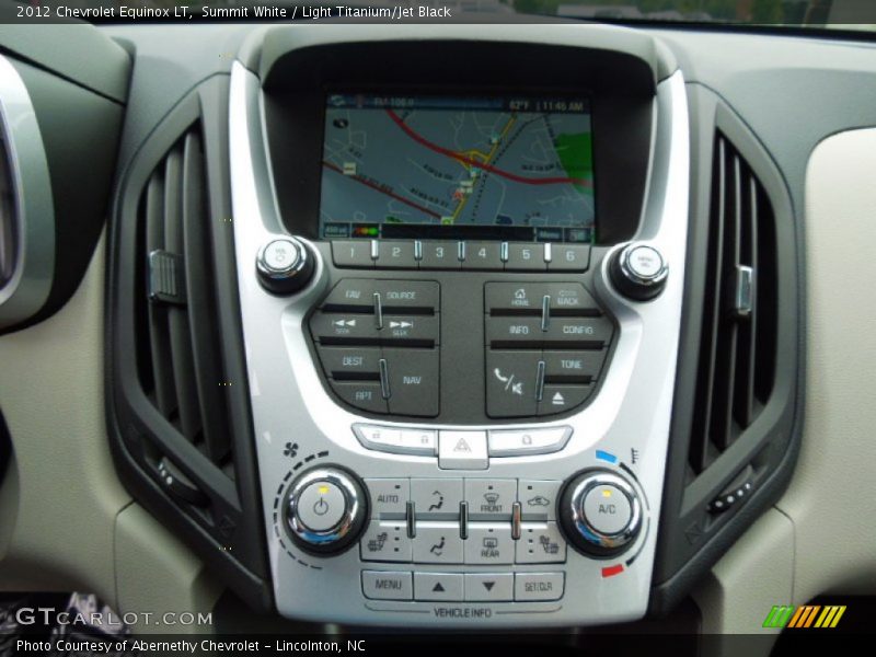 Summit White / Light Titanium/Jet Black 2012 Chevrolet Equinox LT