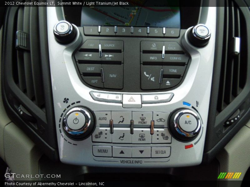 Summit White / Light Titanium/Jet Black 2012 Chevrolet Equinox LT
