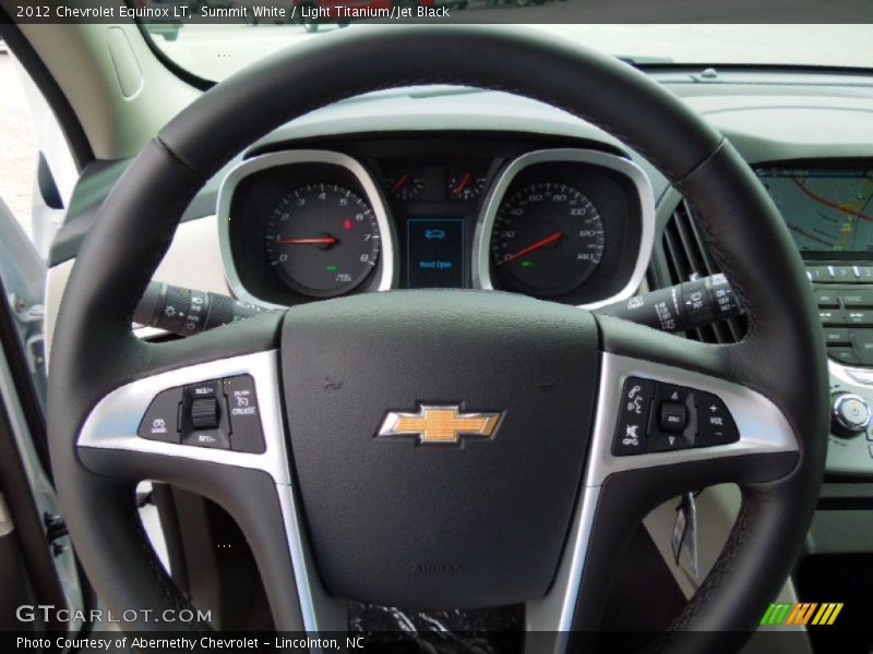 Summit White / Light Titanium/Jet Black 2012 Chevrolet Equinox LT