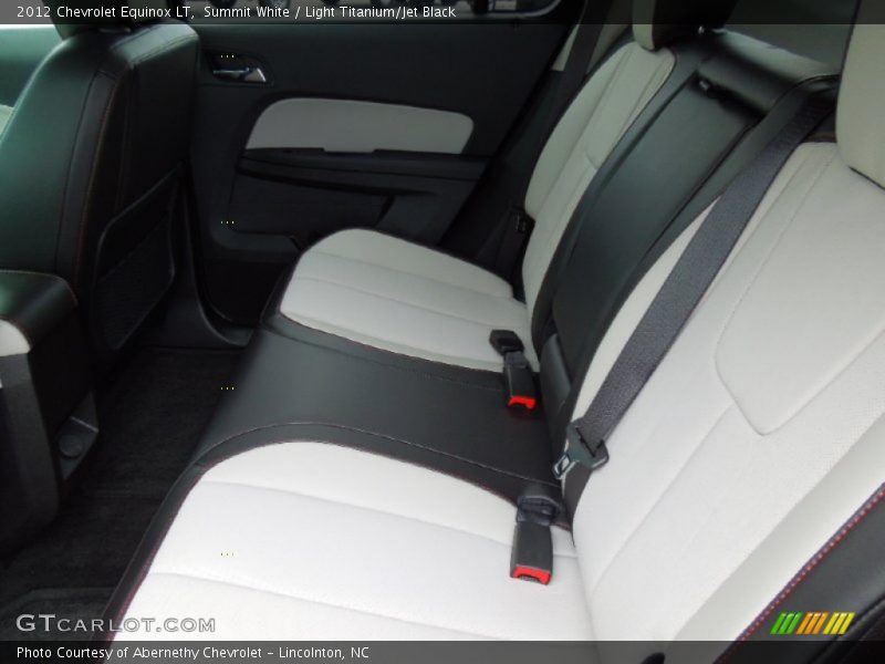 Summit White / Light Titanium/Jet Black 2012 Chevrolet Equinox LT