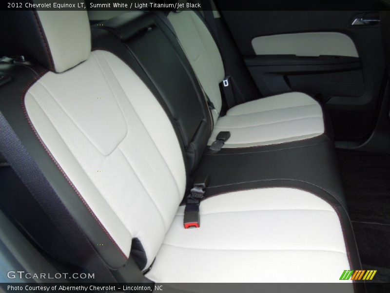 Summit White / Light Titanium/Jet Black 2012 Chevrolet Equinox LT