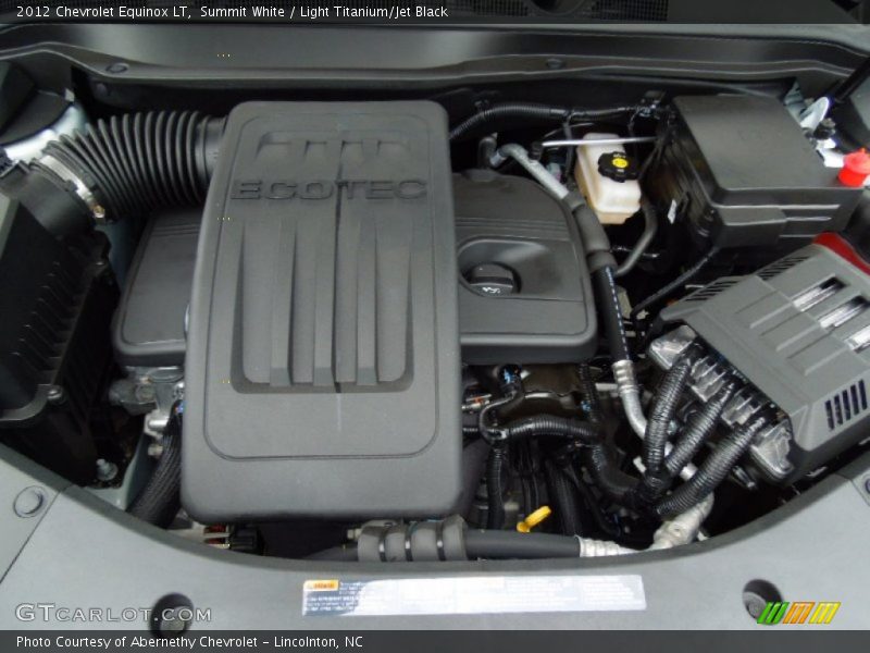 Summit White / Light Titanium/Jet Black 2012 Chevrolet Equinox LT