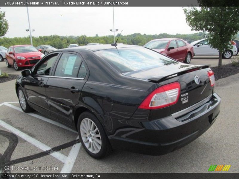 Tuxedo Black Metallic / Dark Charcoal 2009 Mercury Milan I4 Premier