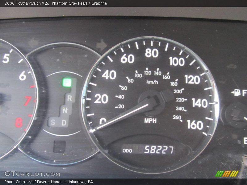 Phantom Gray Pearl / Graphite 2006 Toyota Avalon XLS
